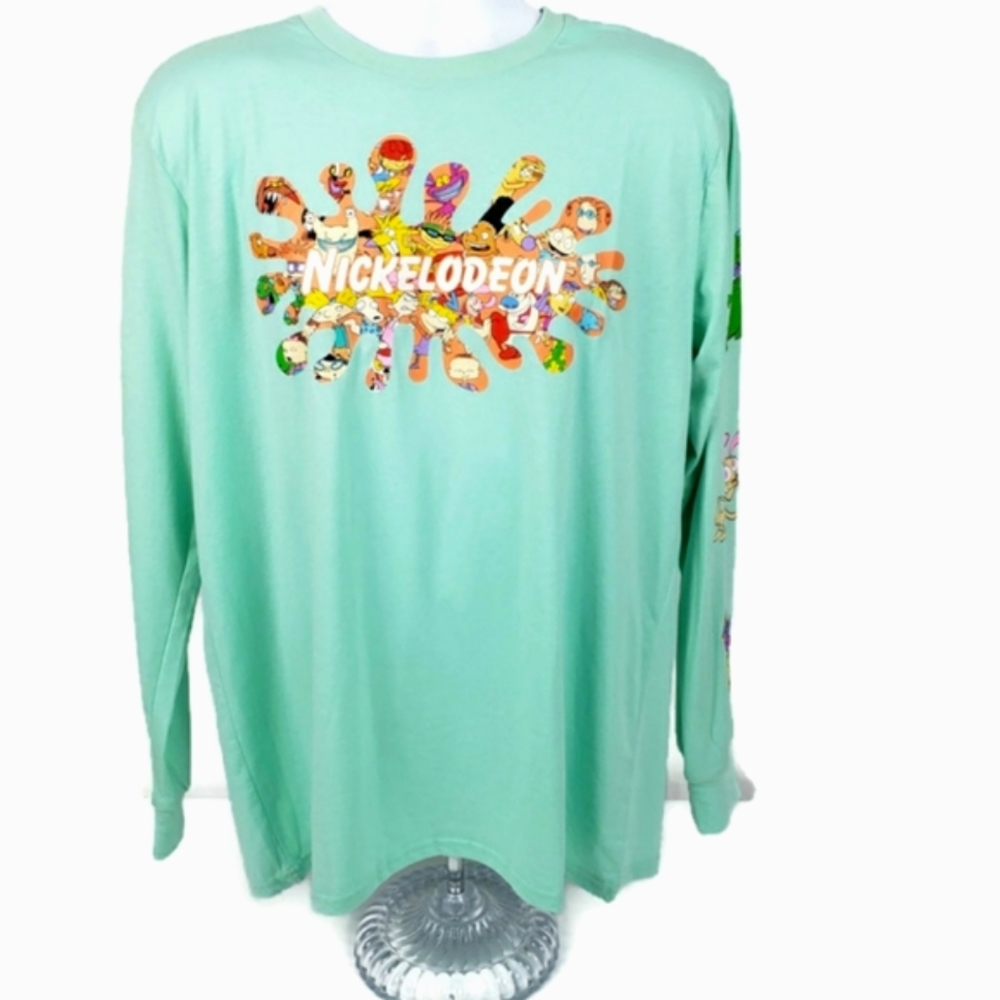Nickelodeon Splat Nick Toons Long Sleeve T-Shirt